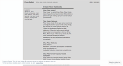 Desktop Screenshot of erhanpeker.wordpress.com