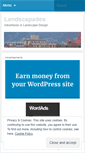 Mobile Screenshot of landscapades.wordpress.com
