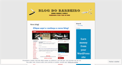 Desktop Screenshot of blogdobarbeiro.wordpress.com