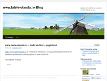 Tablet Screenshot of laleleolanda.wordpress.com