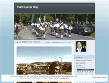 Tablet Screenshot of markspencer.wordpress.com