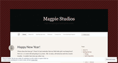 Desktop Screenshot of magpiestudios.wordpress.com