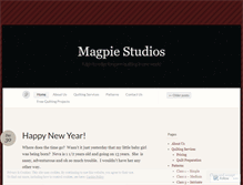 Tablet Screenshot of magpiestudios.wordpress.com