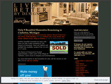 Tablet Screenshot of livebetterbydesign.wordpress.com