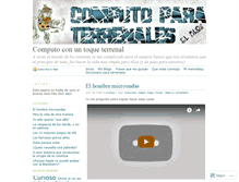 Tablet Screenshot of computoparaterrenales.wordpress.com
