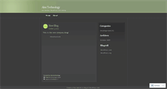 Desktop Screenshot of alextechnology.wordpress.com