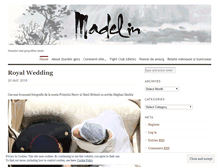 Tablet Screenshot of madelin.wordpress.com