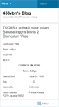 Mobile Screenshot of 456vbn.wordpress.com