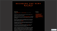 Desktop Screenshot of decodingnews.wordpress.com