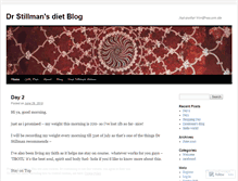 Tablet Screenshot of drstillmansdietclub.wordpress.com