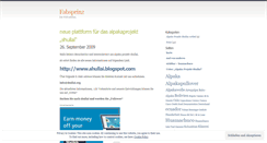 Desktop Screenshot of fabsprinz.wordpress.com