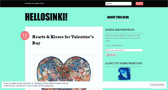 Desktop Screenshot of hellosinki.wordpress.com