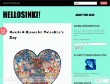 Tablet Screenshot of hellosinki.wordpress.com