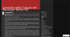 Desktop Screenshot of consultadellacultura.wordpress.com