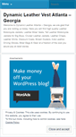 Mobile Screenshot of leathervest.wordpress.com
