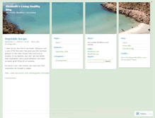 Tablet Screenshot of melivinghealthy.wordpress.com