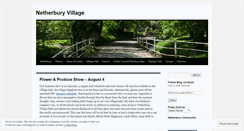 Desktop Screenshot of netherburyvillage.wordpress.com