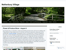 Tablet Screenshot of netherburyvillage.wordpress.com