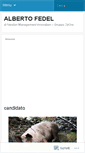 Mobile Screenshot of albertofedel.wordpress.com