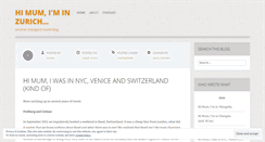 Desktop Screenshot of inzurich.wordpress.com