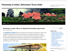 Tablet Screenshot of homestayinindia.wordpress.com