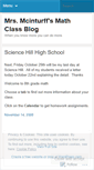 Mobile Screenshot of mrsmcinturff.wordpress.com