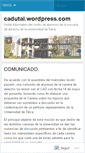 Mobile Screenshot of cadutal.wordpress.com
