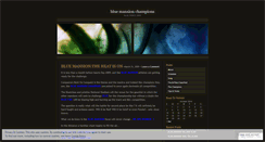 Desktop Screenshot of bluemansion.wordpress.com