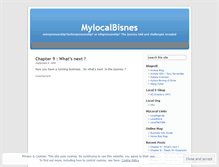 Tablet Screenshot of mylocalbisnes.wordpress.com