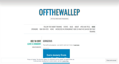 Desktop Screenshot of offthewallep.wordpress.com