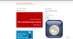 Desktop Screenshot of capitalgeedesign.wordpress.com