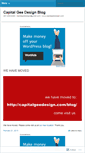 Mobile Screenshot of capitalgeedesign.wordpress.com