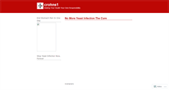 Desktop Screenshot of crohns1.wordpress.com