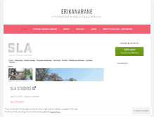 Tablet Screenshot of erikanarane.wordpress.com