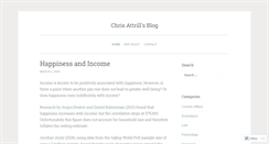 Desktop Screenshot of chrisattrill.wordpress.com