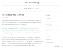 Tablet Screenshot of chrisattrill.wordpress.com