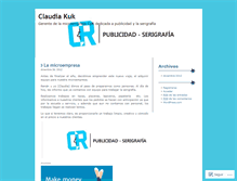 Tablet Screenshot of ckuk.wordpress.com