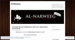 Desktop Screenshot of alnarweeg.wordpress.com