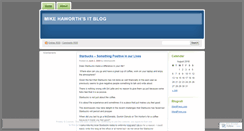 Desktop Screenshot of mikehaworth.wordpress.com