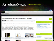 Tablet Screenshot of justinbiebershouldcometobelgium.wordpress.com