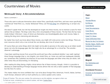 Tablet Screenshot of moviecounterviews.wordpress.com