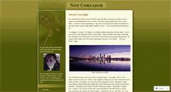 Desktop Screenshot of corcaigh.wordpress.com