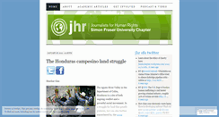Desktop Screenshot of jhrsfuchapter.wordpress.com