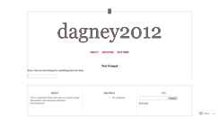 Desktop Screenshot of dagney2012.wordpress.com