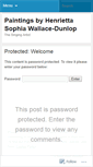 Mobile Screenshot of henriettasophia.wordpress.com