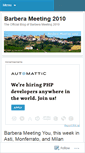 Mobile Screenshot of barbera2010.wordpress.com
