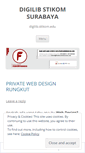 Mobile Screenshot of digilibstikom.wordpress.com