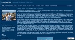 Desktop Screenshot of cruiseofalifetime.wordpress.com
