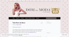 Desktop Screenshot of domdamoda.wordpress.com