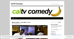 Desktop Screenshot of caltvcomedy.wordpress.com